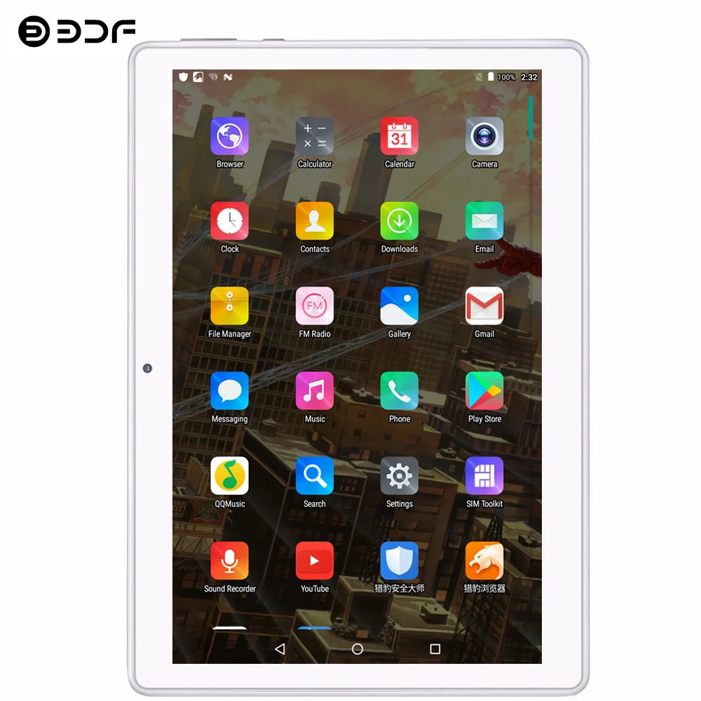 BDF, планшет, 10 дюймов, 3G/4G, LTE, телефонный звонок, планшетный ПК, четыре ядра, 4 Гб ram, 64 ГБ rom, Tab 1280*800, ips 10,1, планшеты, Android 8,1