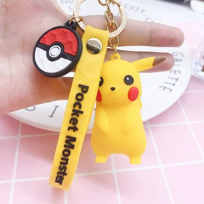 Аниме Покемон брелоки Пикачу Hitokage Charmander Пурины Jigglypuff зенигаме сумка "Сквиртл" подарочная подвеска-брелок - Цвет: ZX67