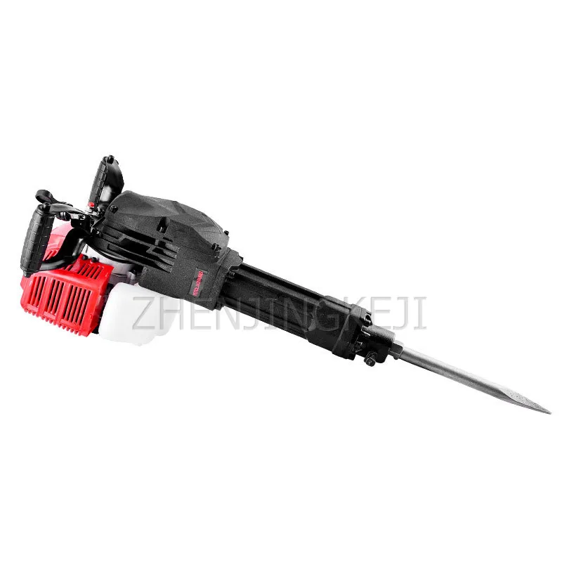 

Portable Impact Breaker Gasoline Pickaxe Engineering Pit Drilling Machine Multifunctional Electromechanical Pickaxe Build Tools