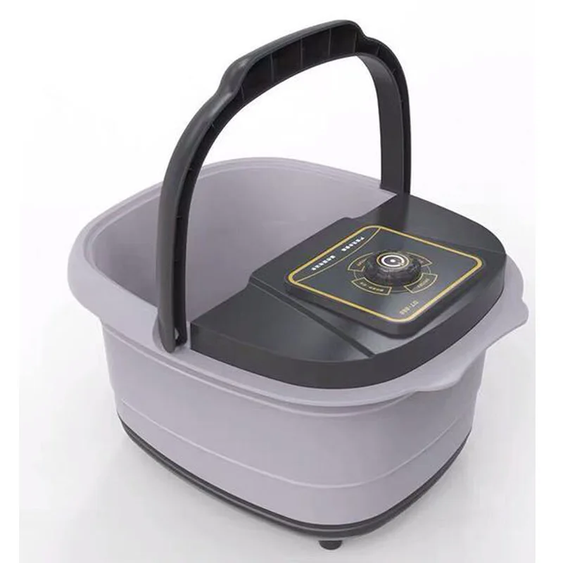 

Electric Foot Spa Bath Massager Rolling Vibration Heat Oxygen Bubbles for Foot Massage Pressure Relief Relaxation 220V