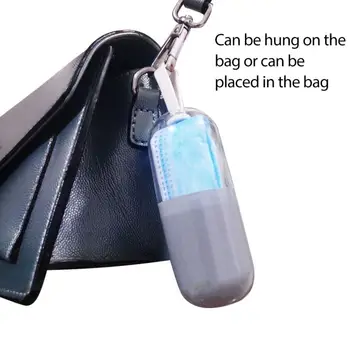 

3pcs Folding Mask Storage Clip Temporary Clip Portable Mask Storage Bag Dust M Box For Mask Pollution Prevention Dropshipping