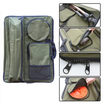 

Drawing School Large Capacity Students Zipper Artist Portfolio Sketching Backpack Art Supplies Canvas Thicken Waterproof Bag