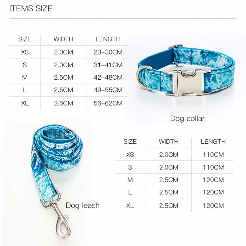 Ошейник и поводок для собак с галстуком бабочкой больших маленьких хлопковый