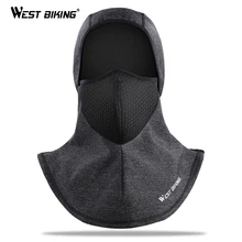 WEST BIKING зимняя велосипедная маска ветрозащитная Шея теплая Балаклава спортивная Лыжная сноуборд мотоциклетная маска шлем шляпа Кепка маска