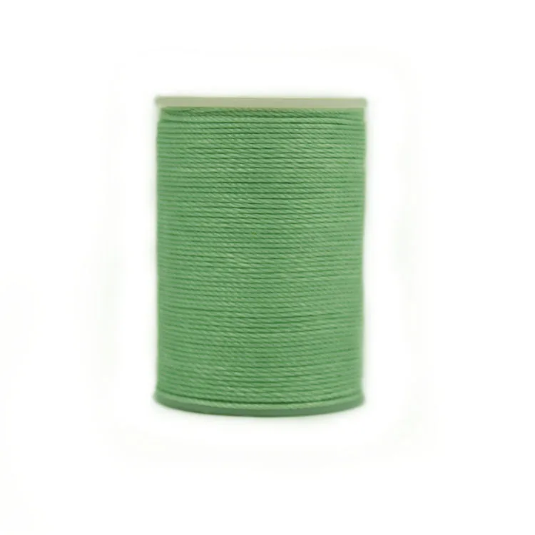 Распродажа диаметр 0,8 мм цветная нить для шитья кожи Круглая вощеная нить полиэстер круглая вощеная нить 40 цветов - Цвет: S031 mint green