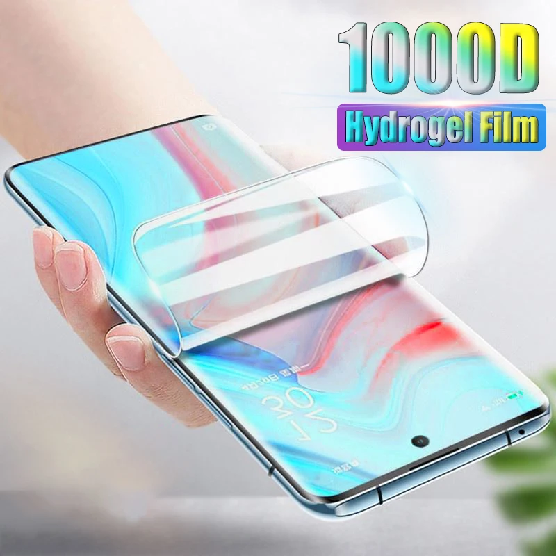 Pellicola Hydrogel Per Oppo Reno4 Z 5G Pellicola Salvaschermo Per Oppo Reno 5 Pro Plus 5G Per Oppo A53 5G A51S
