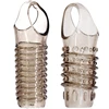 Soft Penis Extender Condom Men Cock Sleeve Ring On Penis Reusable Condoms Spines Sex Studded Enlargement Sex Toys For Male 1