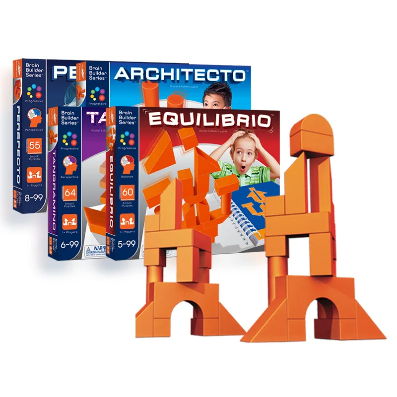 

Foxmind Tiancai Architects Building Blocks Educational Toy Balance Master Joint Space Stem Logic 4-6-Year-Old 5 +
