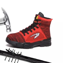 Мужская Рабочая обувь стальным носком; мужские ботинки защитой проколов; зимняя обувь кроссовки женские ботинки женские кроссовки женские ботинки женские обувь женская кроссовки тапочки сапоги женские шнурки дождевик