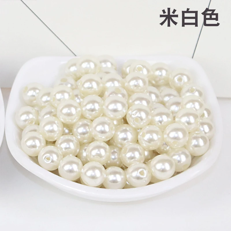 Acrylic Spacer Beads Loose Beads For Jewelry Making DIY 4/6/8/10/12/14/16/18/20mm