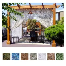  MENFLY Camouflaged Network White Woodland Single Layer Sunshade Tent Net Outdoor Camping Sunshade Awning For Carport Sunshelter 