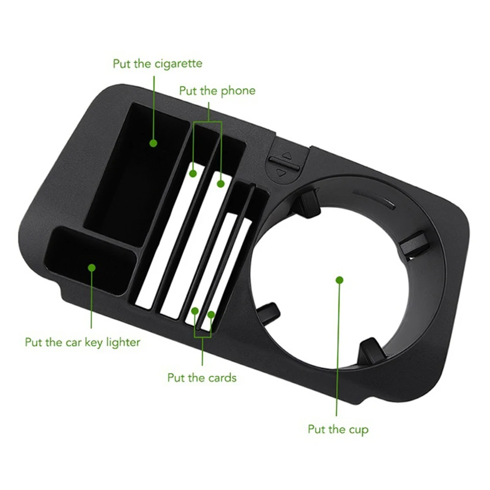 Автомобильная центральная консоль коробка для хранения чашки держатель телефона для Mercedes Benzs C E класс GLC