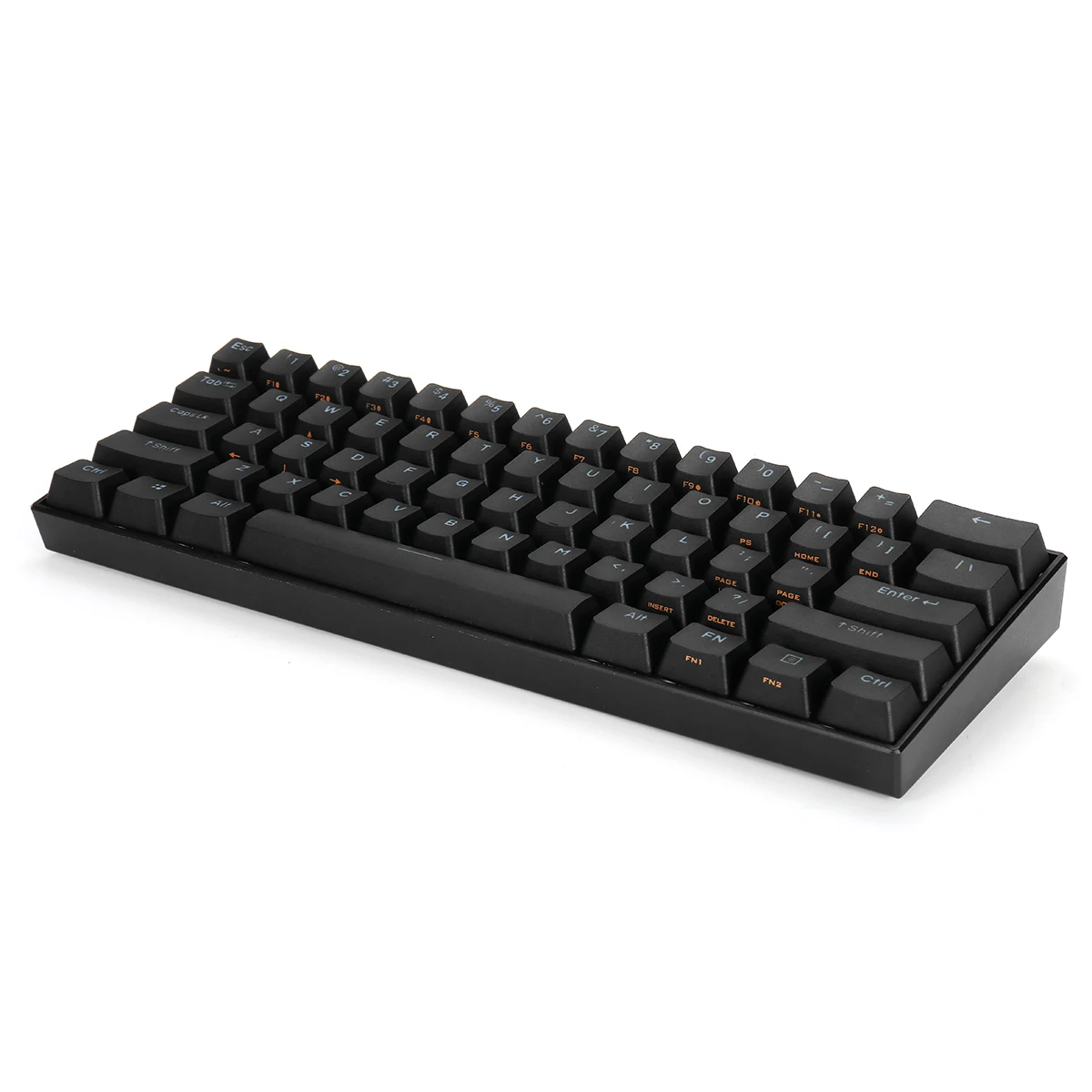 

LEORY 61 Keys 60% NKRO bluetooth 5.0 Type-C RGB PBT Double Shot Keycap Mechanical Gaming Keyboard Brown Red Blue Black Switch