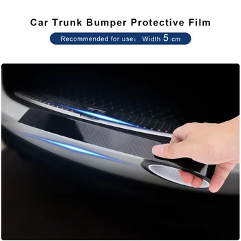 

YOSOLO Carbon Fiber Protective Film Car Door Edge Guards Sticker Car Trunk Bumper Anti-scratch Sticker Door Scratch Protector