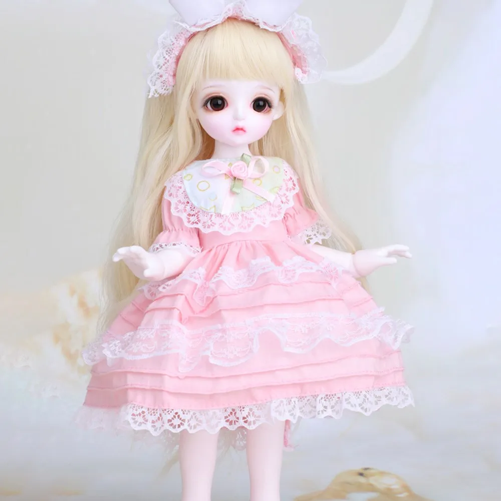 

1/6 BJD Doll Fullset Model Doll Toys 27cm Baby Girls Real Lifelike Reborn Doll Princess Elegant Realistic Doll Toys Xmas Gifts