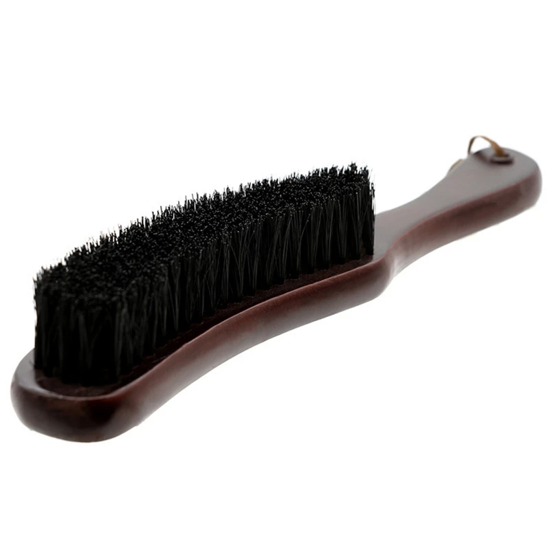 ABVP 1Pc Anti-Static Bristle Hair Wood Comb Ergonomics Wood Handle Massage Comb Brush Portable Paddle Brush Hairdressing Tools