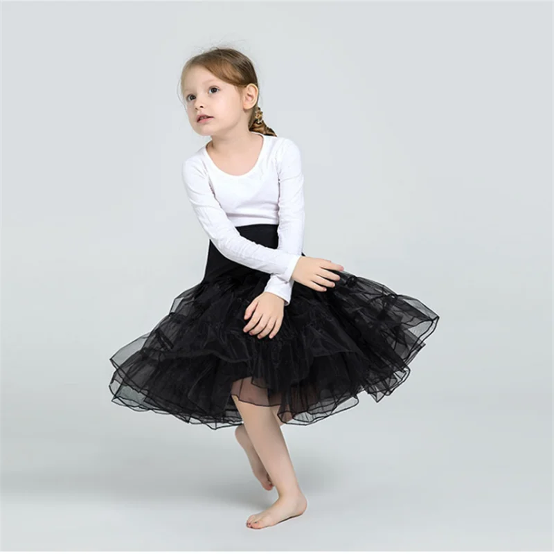 2019 Новая летняя юбка пачка из Мягкого Тюля для девочек детская Милая пышная