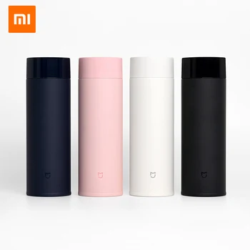 Xiaomi Mijia 350 мл бутылка для воды из нержавеющей стали 190 г, легкий термос, вакуумная мини-чашка, переносная Изолированная чашка для кемпинга и пу...