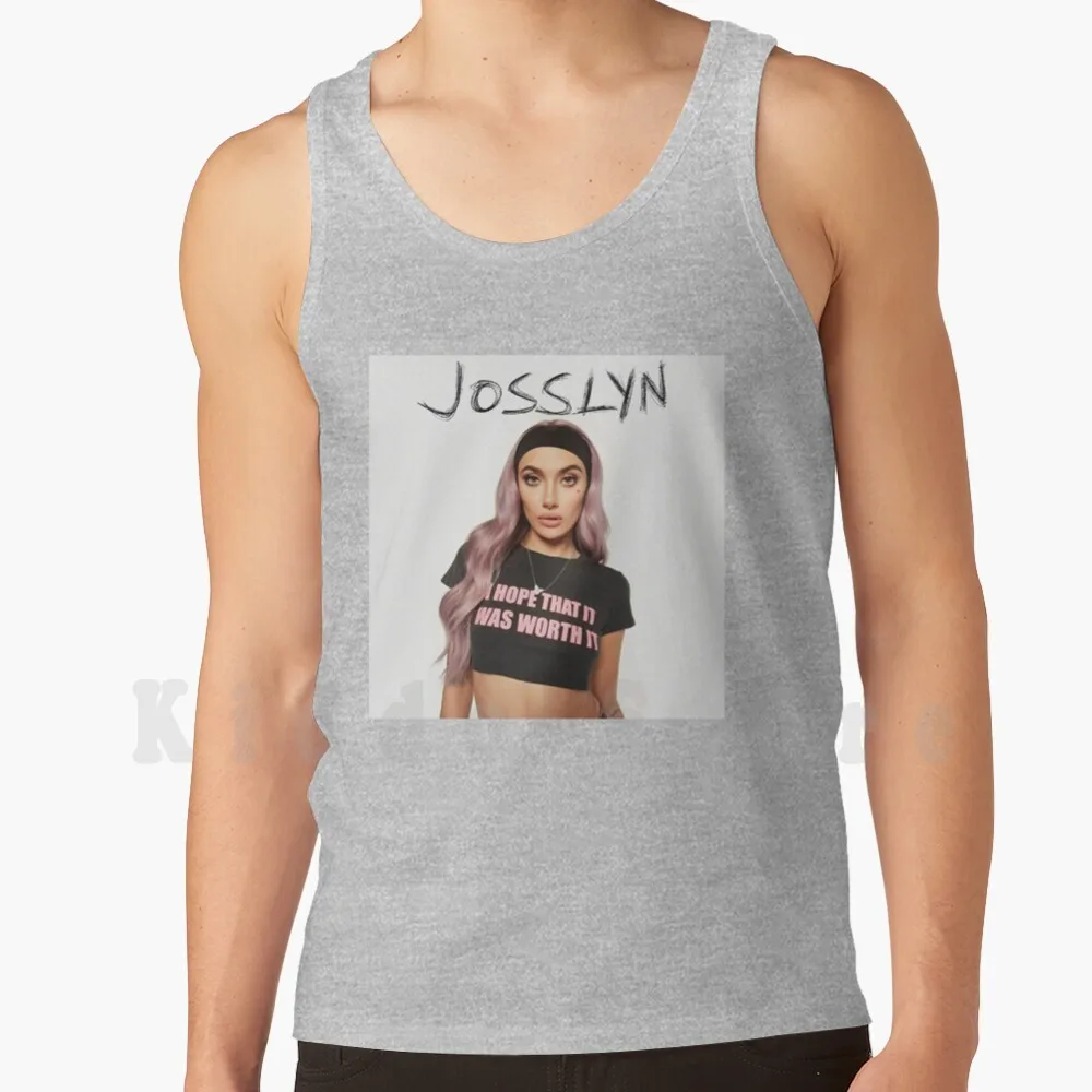 Olivia Wagner-Josslyn Canotte Gilet 100% Cotone Olivia O Brien Era Anche Vero Odio U Love U Music Purple World