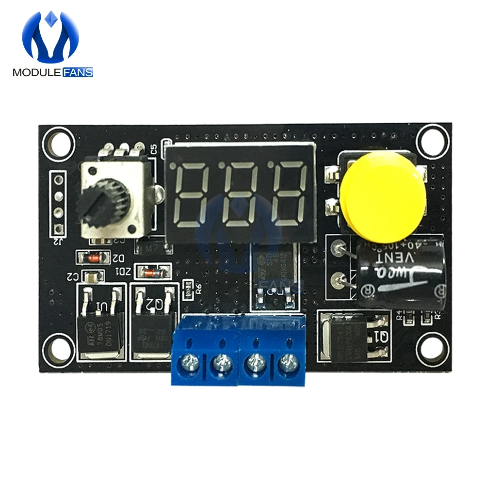 DC 6 V 30 12V 24V 8A LED Регулируемый с цифровым светодиодным дисплеем контроллер скорости