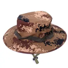 Для мужчин Для Женщин Защита от ультрафиолетовых лучей шляпа, камуфляж Рыбацкая шляпа камуфляжная быстросохнущая дышащая шляпа с широкими полями летняя уличная Военная Кепка с покрывалом