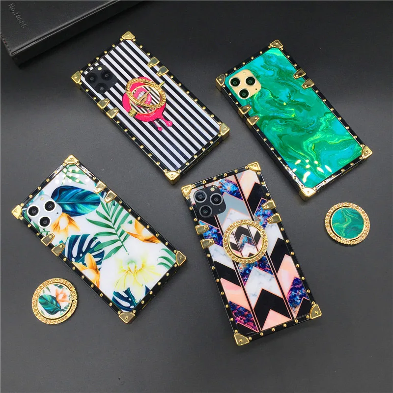 Квадратный чехол для iphone 11 Pro MAX 12 XR X XS 6S 7 8 Plus телефона Samsung S20 Ultra S10 S9 Note 20 10