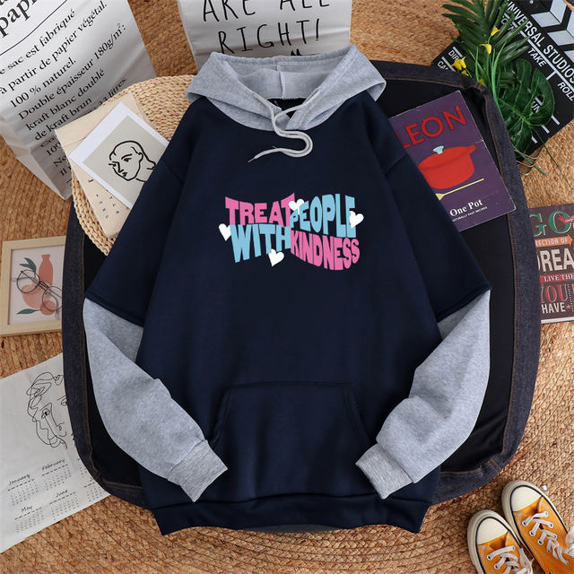 HARRY STYLES TREAT PEOPLE WITH KINDNESS THEMED HOODIE