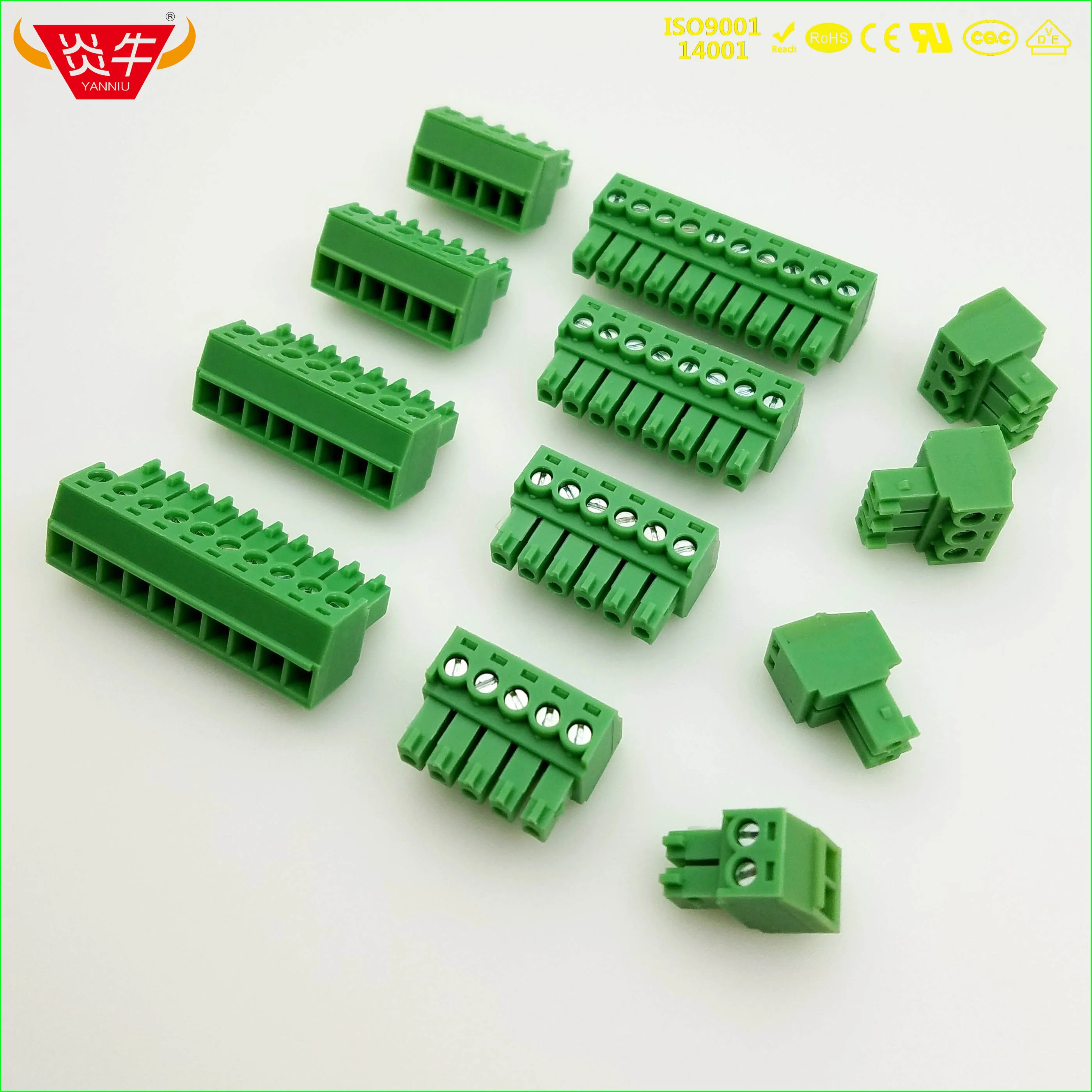 Автомобильные клеммные колодки KF2EDGK 3 81 2P ~ 12P PCB 15EDGK мм 2PIN 12PIN MC 1 5/ 2 ST 1803578 PHOENIX CONTACT KEFA
