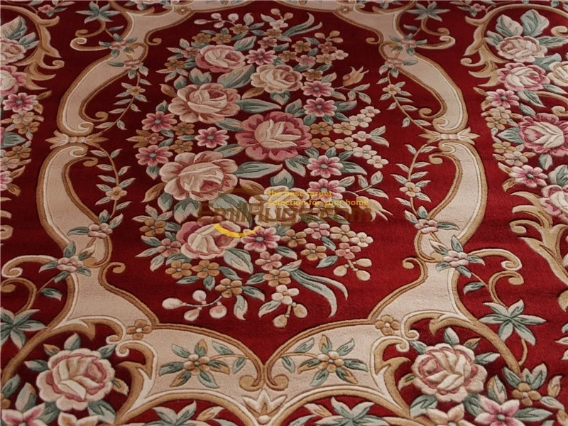 chinese rug custom french About Hand-knotted Thick Plush 6.56' X 9.84'