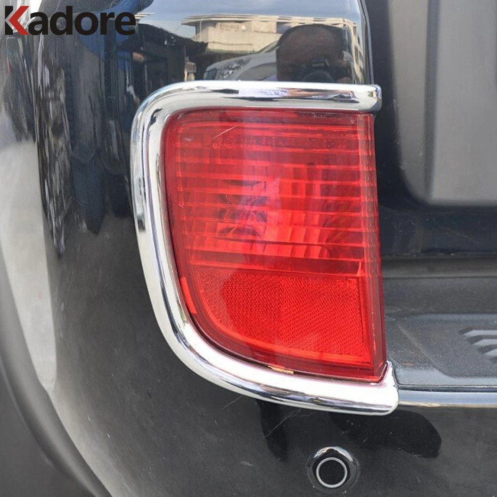 Для Toyota Land Cruiser FJ200 2008 2009 2010 2011 ABS хромированный задний отражатель противотуманный