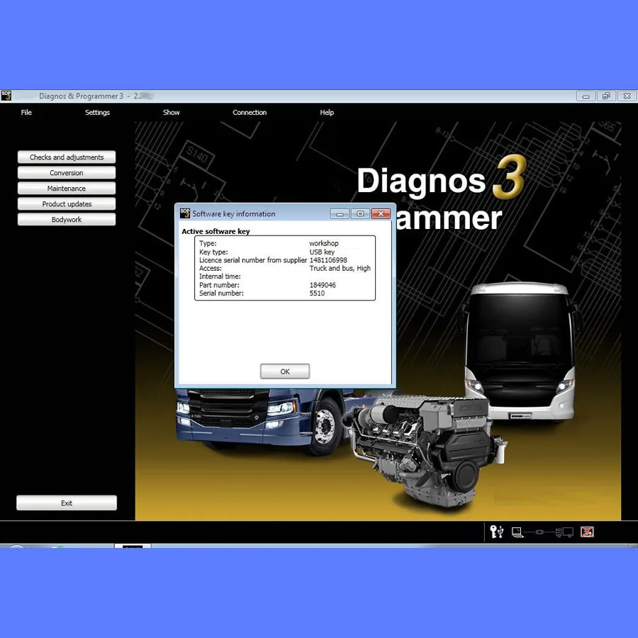 Новейший VCI3 активированный SDP3 V2.41.3 для Диагностики Грузовых автобусов и программатора диагностическое программное обеспечение с установкой видео