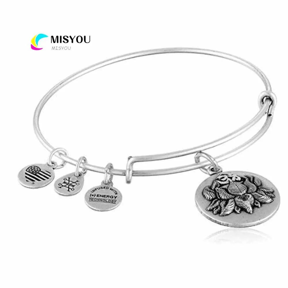 

Stainless Steel Circle Tag Customizable Logo Couples Bracelets Valentine's Day Best Friend Bracelet