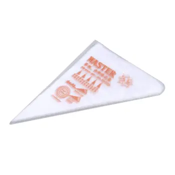 

100PCS Cupcake Decorating Bags Disposable Pastry Bag Icing Piping Cake Pastry Baking Cake Tools Fondant Cake Cream Pastry Tip