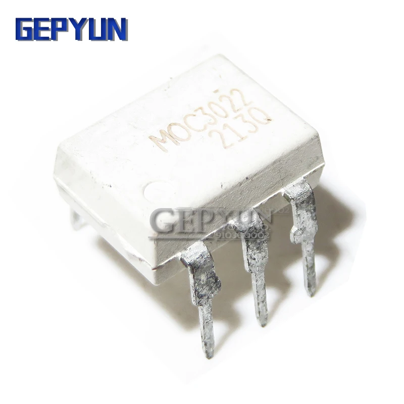 10PCS MOC3022 DIP6 DIP photocoupler Gepyun | Электронные компоненты и принадлежности