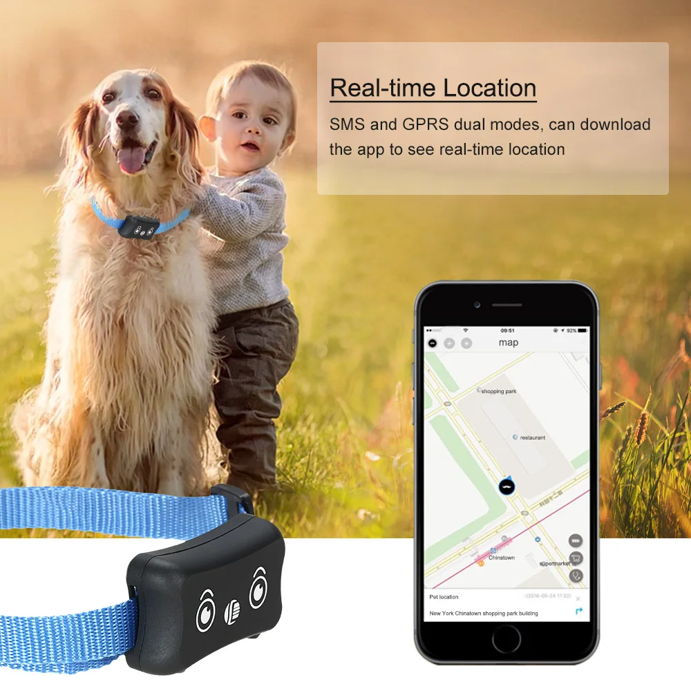 Мини Gps трекер TK200 для домашних животных водонепроницаемый смарт с картой Google