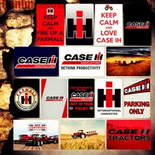 Сельскохозяйственные тракторы винтажные металлические оловянные знаки запчасти услуги плакаты фермерские настенные художественные наклейки табличка украшение фермы домашний декор ZSS3