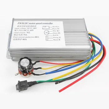 

Motor PWM Speed Control Brush Controller 150 X 85 X 45mm Drivers Starters Motor