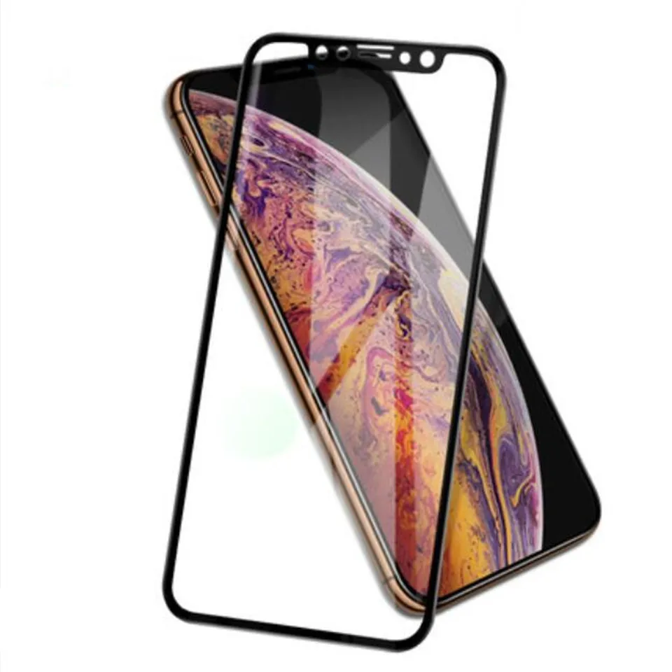 

Zfifimy Full Cover Silk Screen Tempered Film For iPhone X HD Anti-scratch Anti-fingerprint Glass Screen Protector For iPhone X