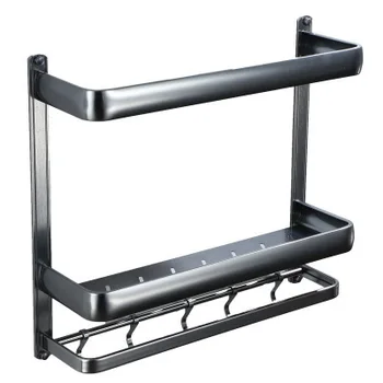

Free Shipping YUJIE YF5101 Bathroom corner shelf wholesale shower gel shelf shelf space aluminum toilet Dresser Tray