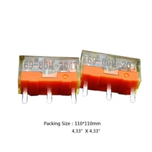 Aliexpress - New Arrival  2Pcs/pack TTC Dustproof Gold Mouse Micro Switch Micro Button Gold Contactor 80 Million Click lifetime Repair