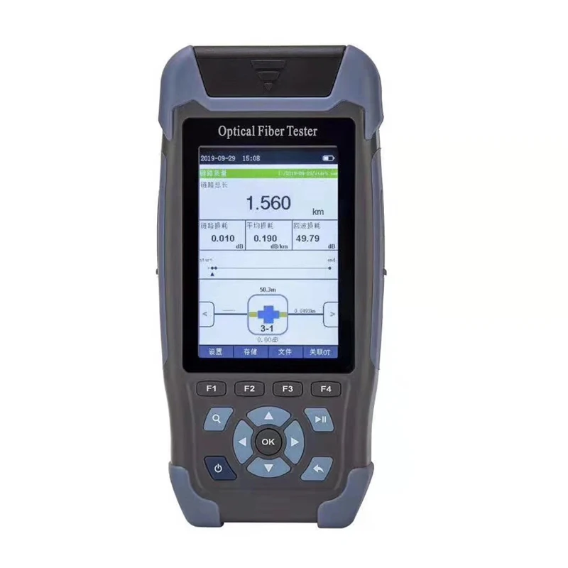 SeikoFire Mini Pro OTDR S710 с 9 функциями VFL OLS OPM карта событий 24dB для 64 км волоконный кабель Ethernet тестер