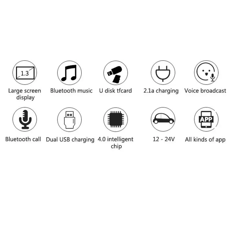 Розетка для автомобильного прикуривателя сплиттер конвертер Bluetooth fm-передатчик mp3-плеер авто адаптер питания с USB зарядным устройством