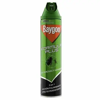 

Insecticida fórmula plus cucarachas y hormigas Baygon 600ml