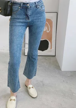 

Women Jeans Pants Classic Timeless Denim Blue Pants