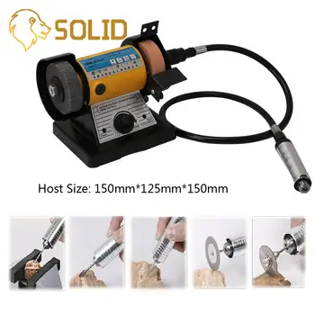 

Adjustable Speed Mini Polishing Machine for Jewelry Motor Tool Lathe Bench Grinder Kit Plug Polisher Adjustable Speed