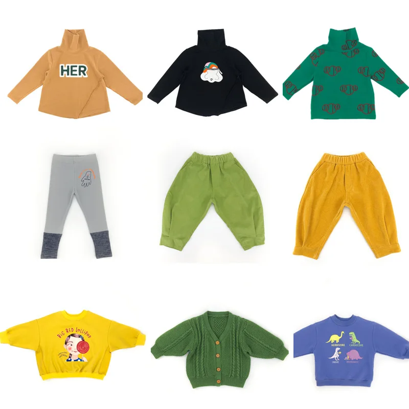 Kids Clothes Girls T-shirts Sweatshirt Thanksgiving Toddler Baby Boys Harem Pants Jeans Girl Clothing Outfits Leggings Tops