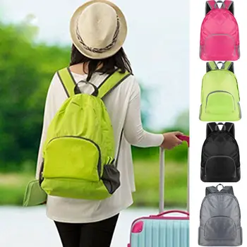 

New Arrival Backpack Foldable Waterproof Light Weight Pack Backpack Travel Outdoor Bag Rucksack Bag Colorful Unisex Folding Bag