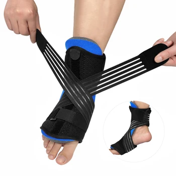 1Pc Compressie Voet Ankle Brace Protector Verstelbare Enkel Spalk Bandage Wrap Verstuiking Artritis Pijn Guard Band 1Pc Compressie Voet Ankle Brace Protector Verstelbare Enkel Spalk Bandage Wrap Verstuiking Artritis Pijn Guard Band