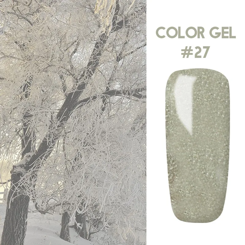 Гель-лак для ногтей, гель для украшения ногтей, полигель для ногтей, инструменты для ногтей, бесплатный продукт, Гель-лак для ногтей - Цвет: 27