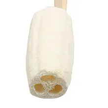 Длинная ручка для душа для ванны Loofah Задняя щетка для тела Очищающая тусклый ворсистый уход за кожей JS11